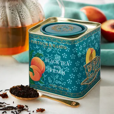 Black Tea with Peach, Loose Leaf Caddy, 125g