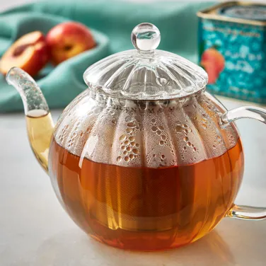 Black Tea with Peach, Loose Leaf Caddy, 125g