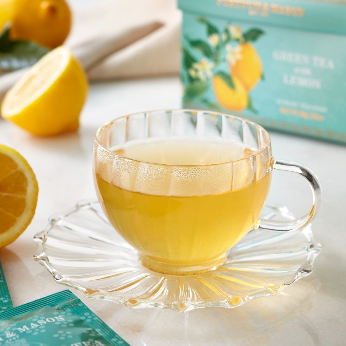 Green Tea with Lemon 15 Silky Tea Bags 30g