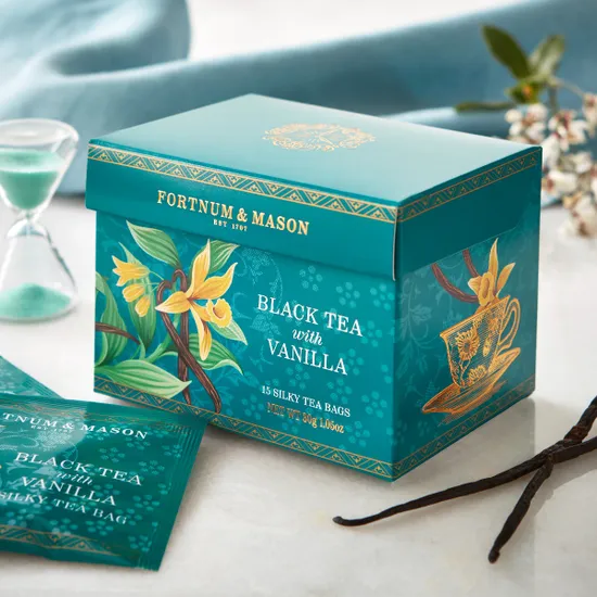 Black Tea with Vanilla, 15 Silky Tea Bags, 30g product image