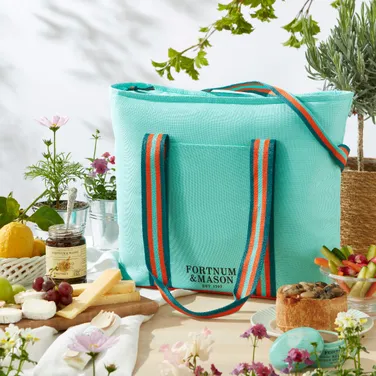 Fortnum's Cooler Tote Bag, Eau de Nil