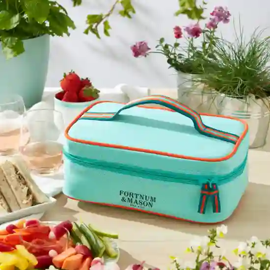 Fortnum’s Picnic Sandwich Bag, Eau de Nil product image
