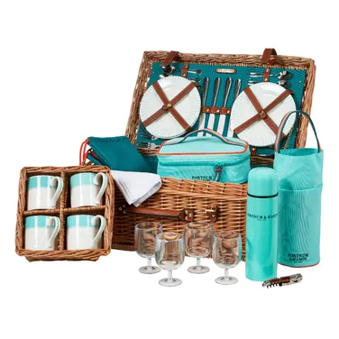 Fortnum’s Stripe Picnic Hamper for Four