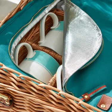 Fortnum’s Stripe Picnic Hamper for Four