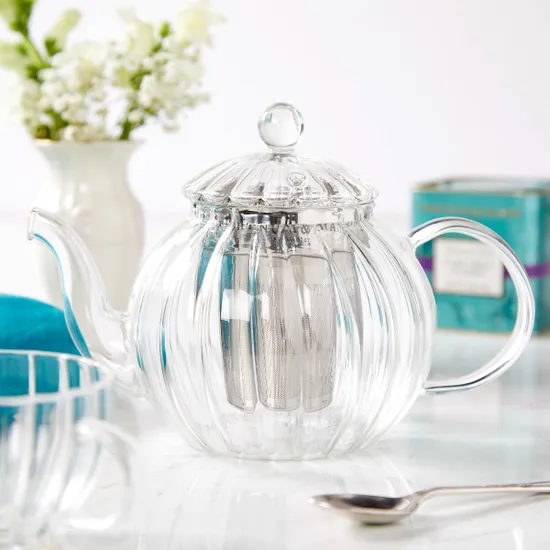 Elegant Glass Teapot, 2 Cup product image