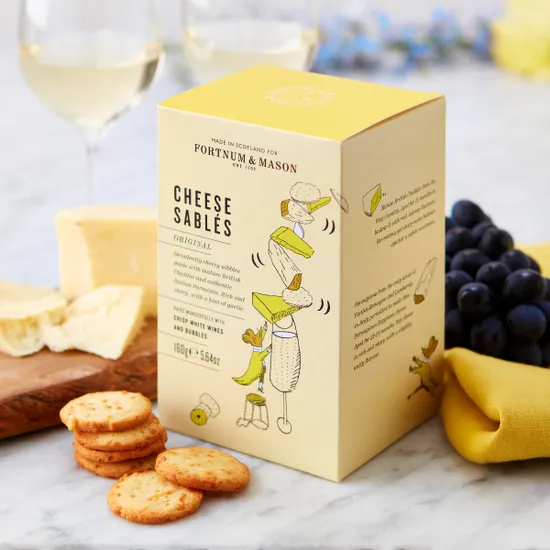 Fortnum's Original Cheese Sables, 160g product image