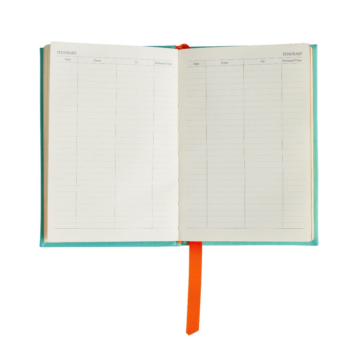 Fortnum's Leather Travel Journal, Eau de Nil