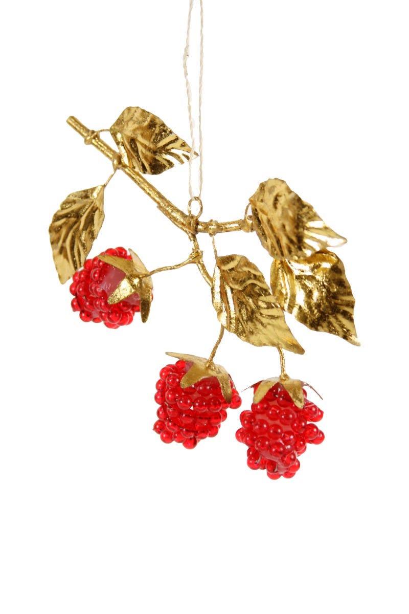 Forest Berry Gold Decoration