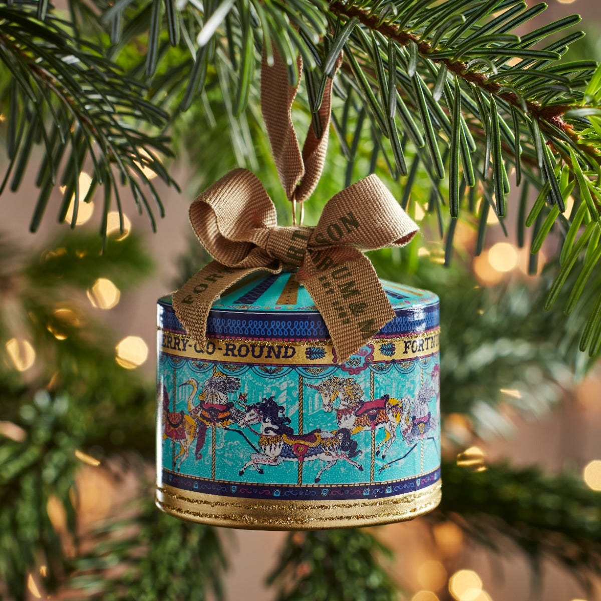 Fortnum & Mason Clock Christmas Ornament