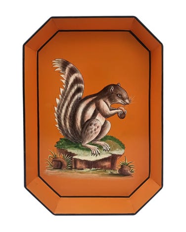 Les Ottomans Squirrel Serving Tray