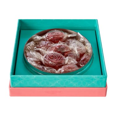 Fortnum's Coronation Rose Sweets in English Pewter Tin, 100g