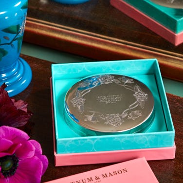 Fortnum's Coronation Rose Sweets in English Pewter Tin, 100g