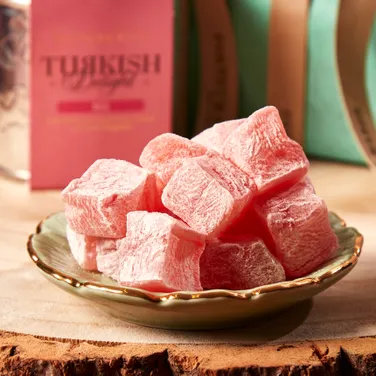 Fortnum's Rose Turkish Delight Tin, 125g