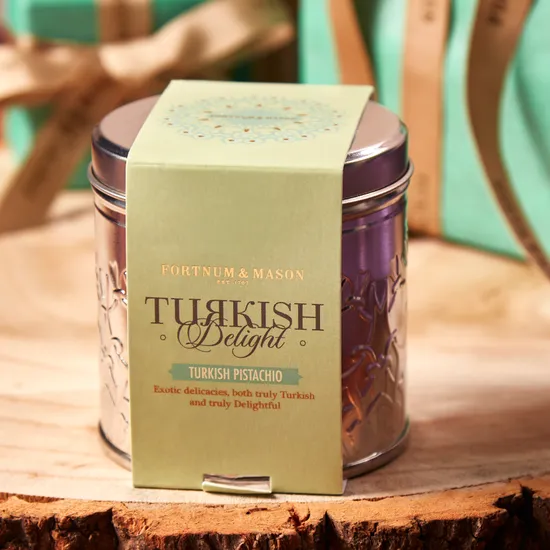 Fortnum's Pistachio Turkish Delight Tin, 125g product image