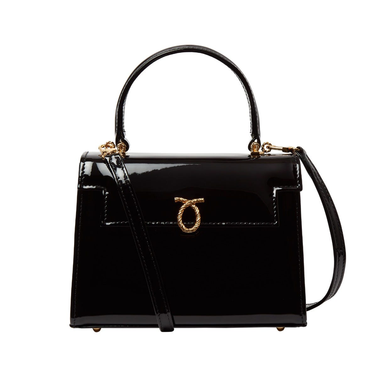 Black leather handbags with gold hardware clearance