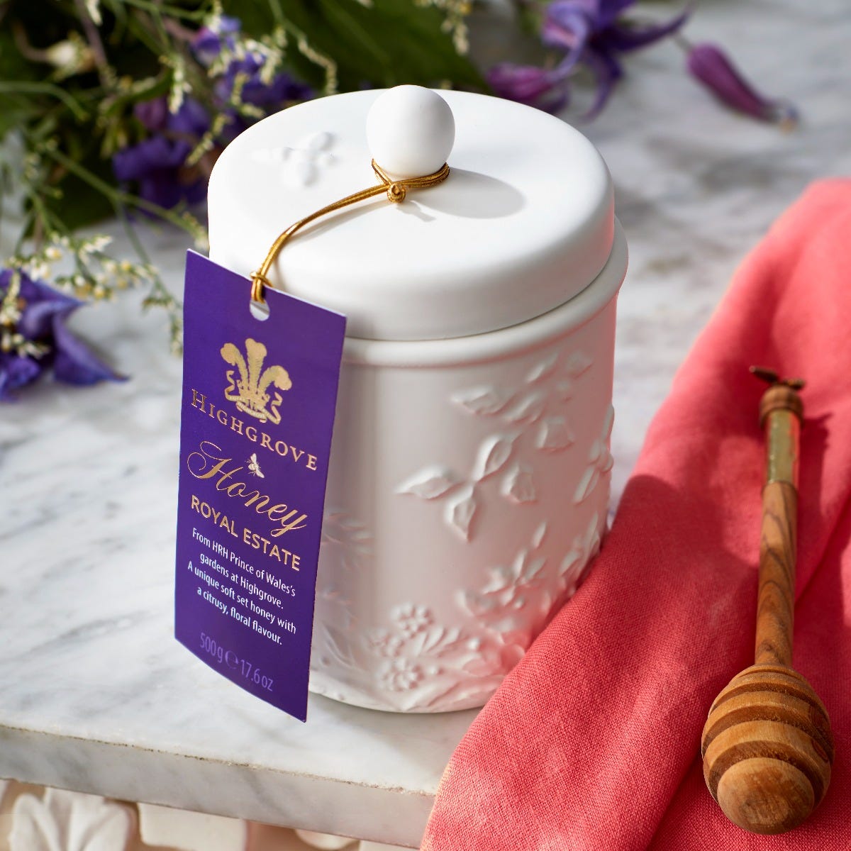 Highgrove Royal Estate Honey in Ceramic, 500g, Fortnum & Mason