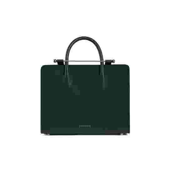 Strathberry Midi Tote Leather Bag, Bottle Green product image