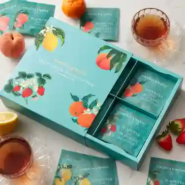 Fruit Scented Tea Selection, 40 Silky Tea Bags, 80g