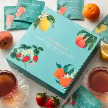 Fruit Scented Tea Selection, 40 Silky Tea Bags, 80g
