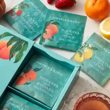 Fruit Scented Tea Selection, 40 Silky Tea Bags, 80g