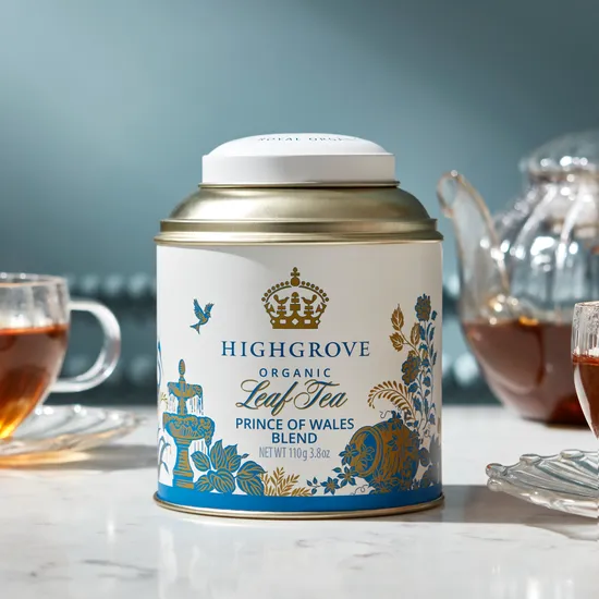 Highgrove Organic Prince of Wales Blend Tea, Loose Leaf Caddy, 100g product image
