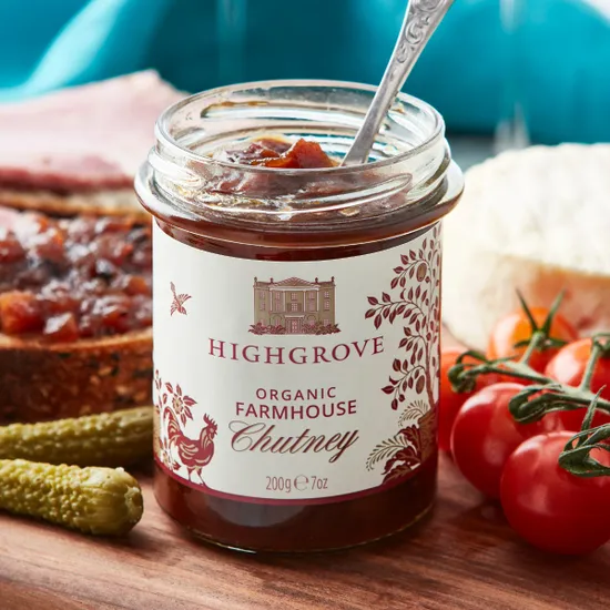 Highgrove Organic Farmhouse Chutney, 200g product image
