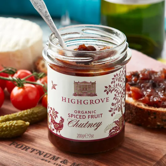 Highgrove Organic Spiced Fruit Chutney, 200g product image