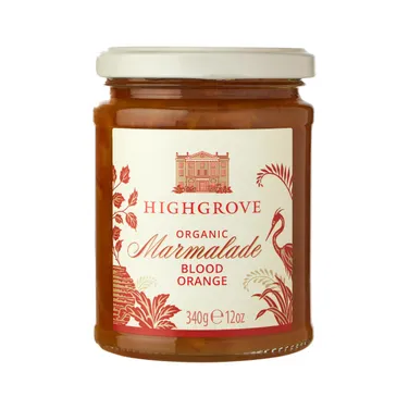 Highgrove Organic Blood Orange Marmalade, 340g