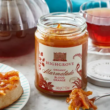 Highgrove Organic Blood Orange Marmalade, 340g