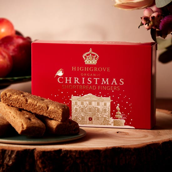 Highgrove Organic Christmas Shortbread Fingers, 170g product image