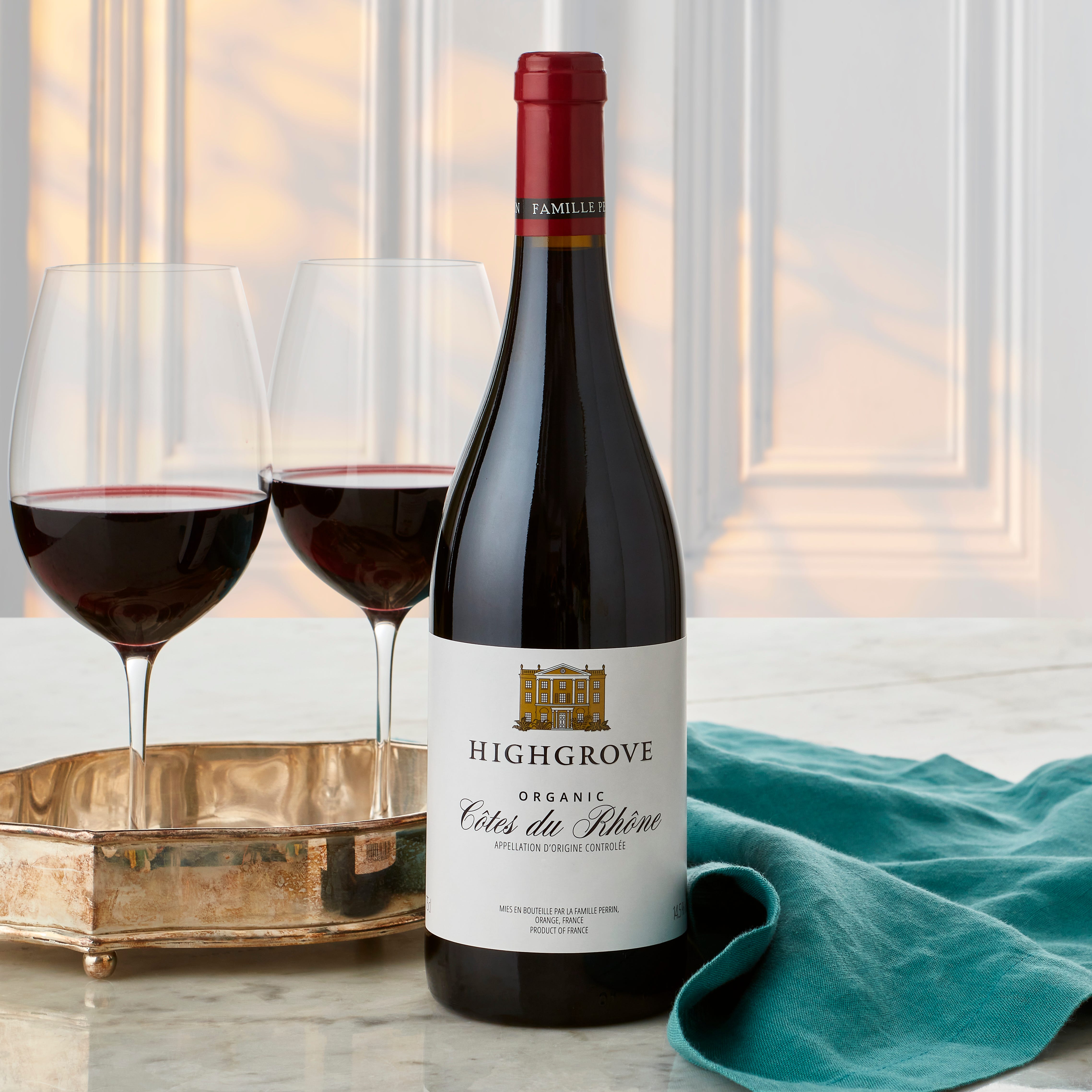 Organic Côtes du Rhône, 75cl, Wine, Highgrove