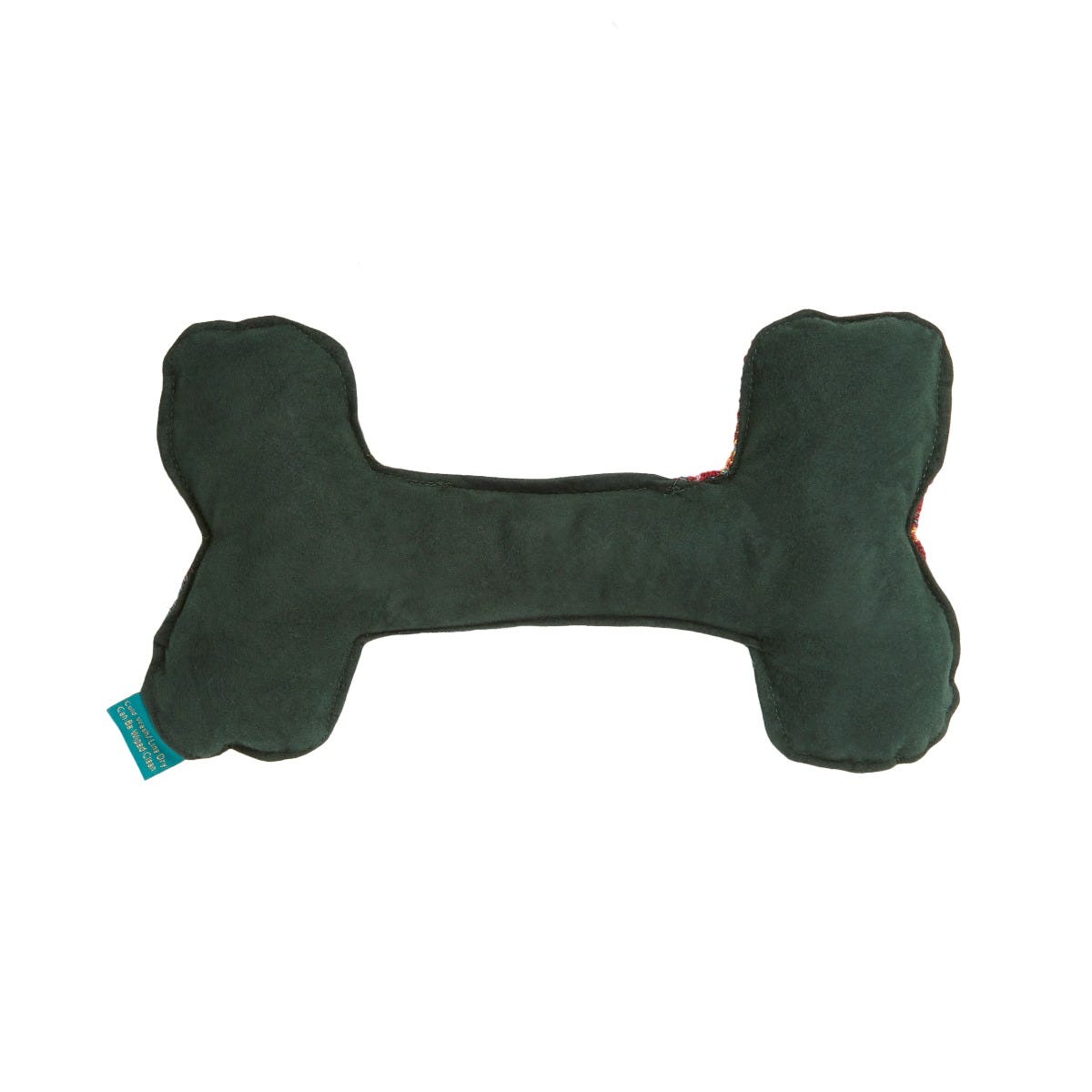 Green bone dog toy online