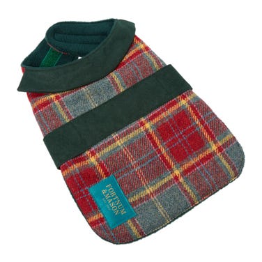 Fortnum's Tartan Dog Coat, Small