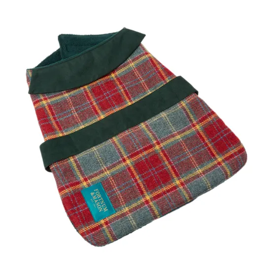 Fortnum's Tartan Dog Coat, Medium product image