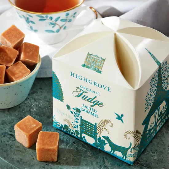 Highgrove Organic Salted Caramel Fudge, 227g product image