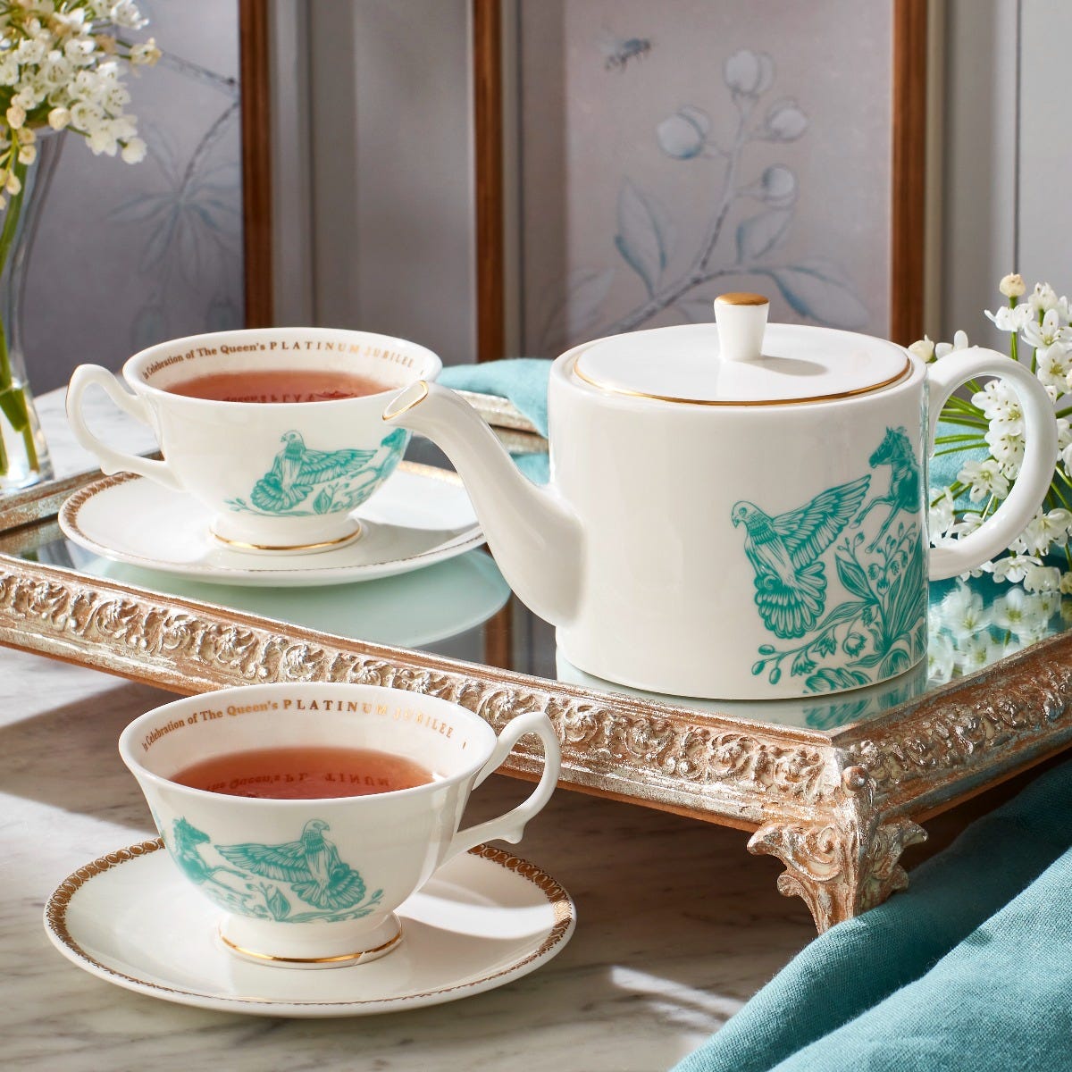 Fortnum's Platinum Jubilee Tea for Two Set