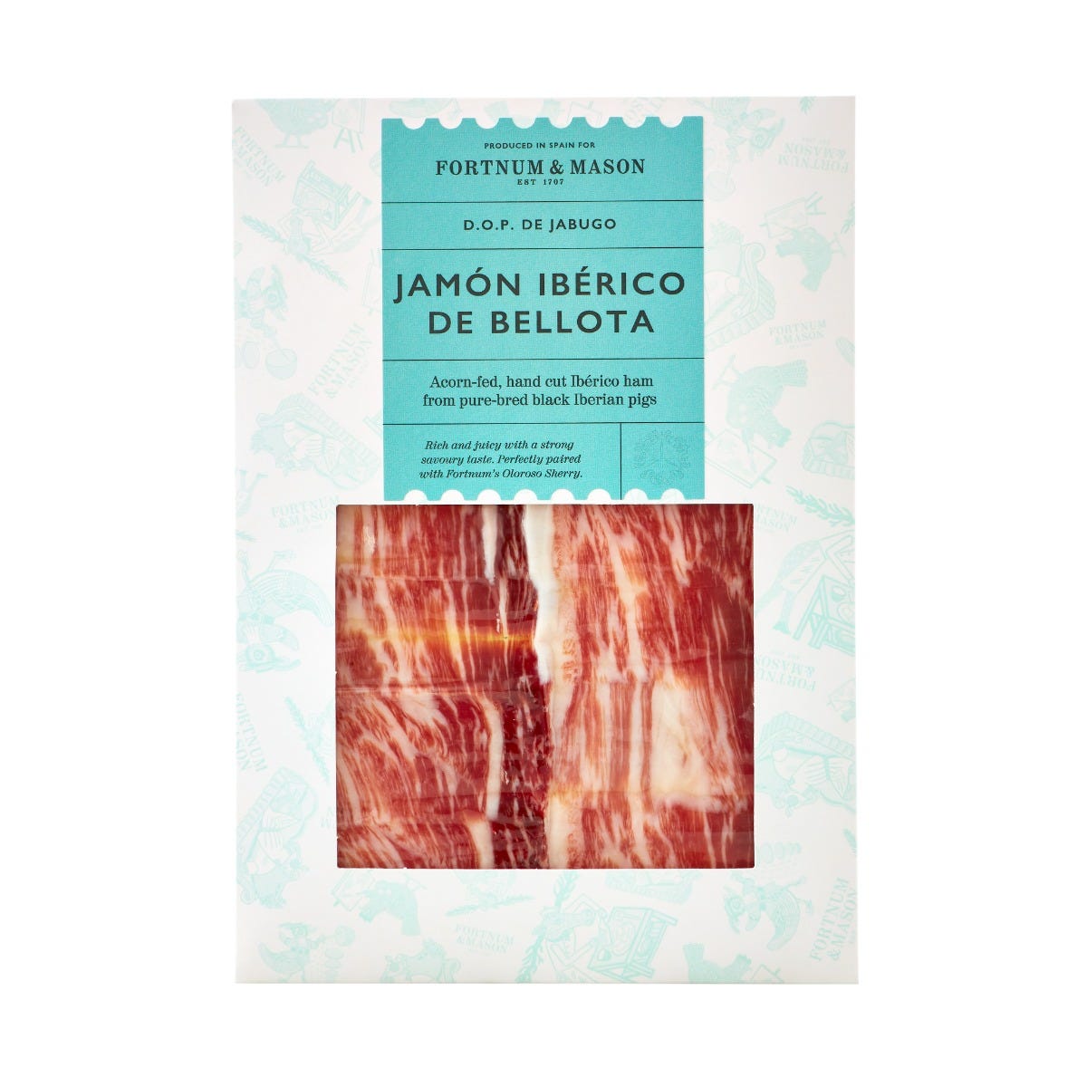 Jamones Eíriz Hand-Carved Iberico Ham, 100g
