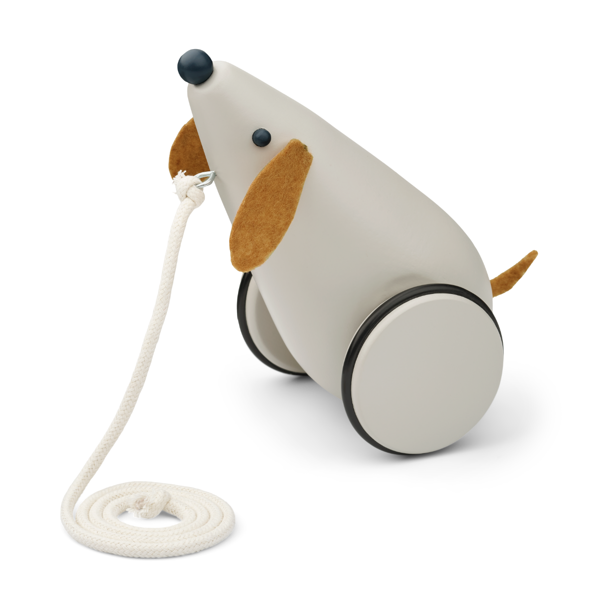 Liewood Ash Pull Along Dog Toy