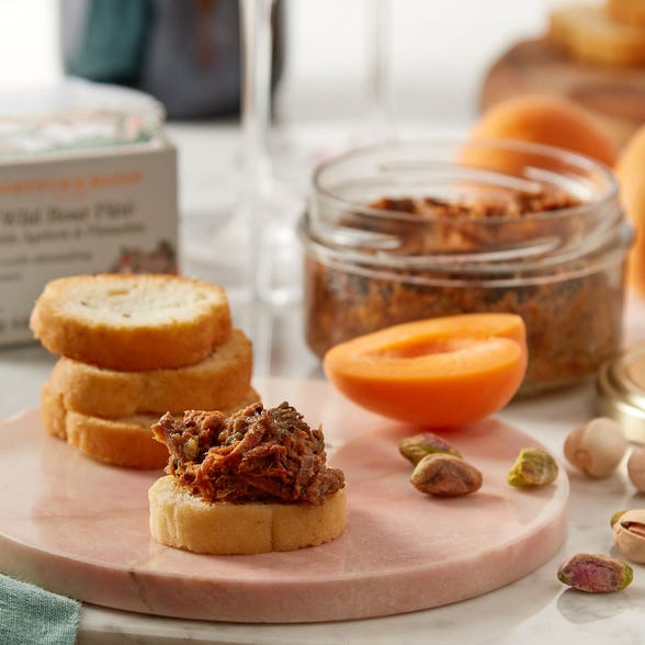 Wild Boar Pâté with Apricot & Pistachio, 125g product image