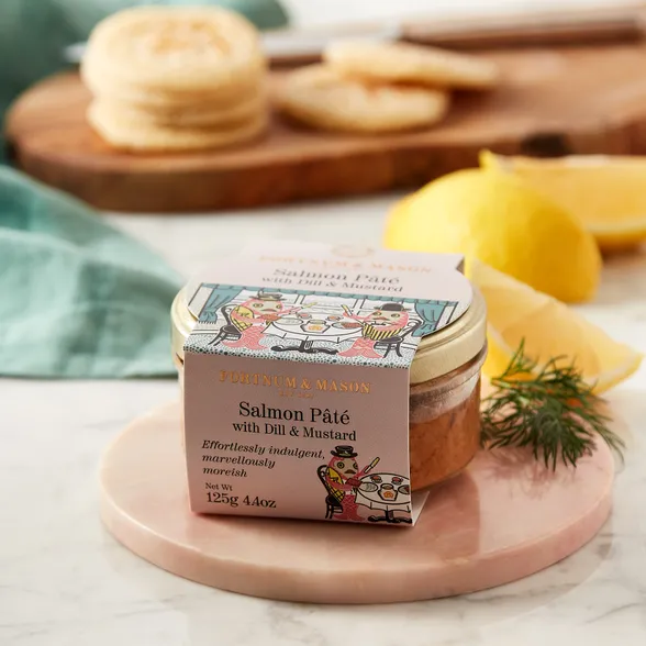 Salmon Pâté with Dill and Mustard, 125g product image