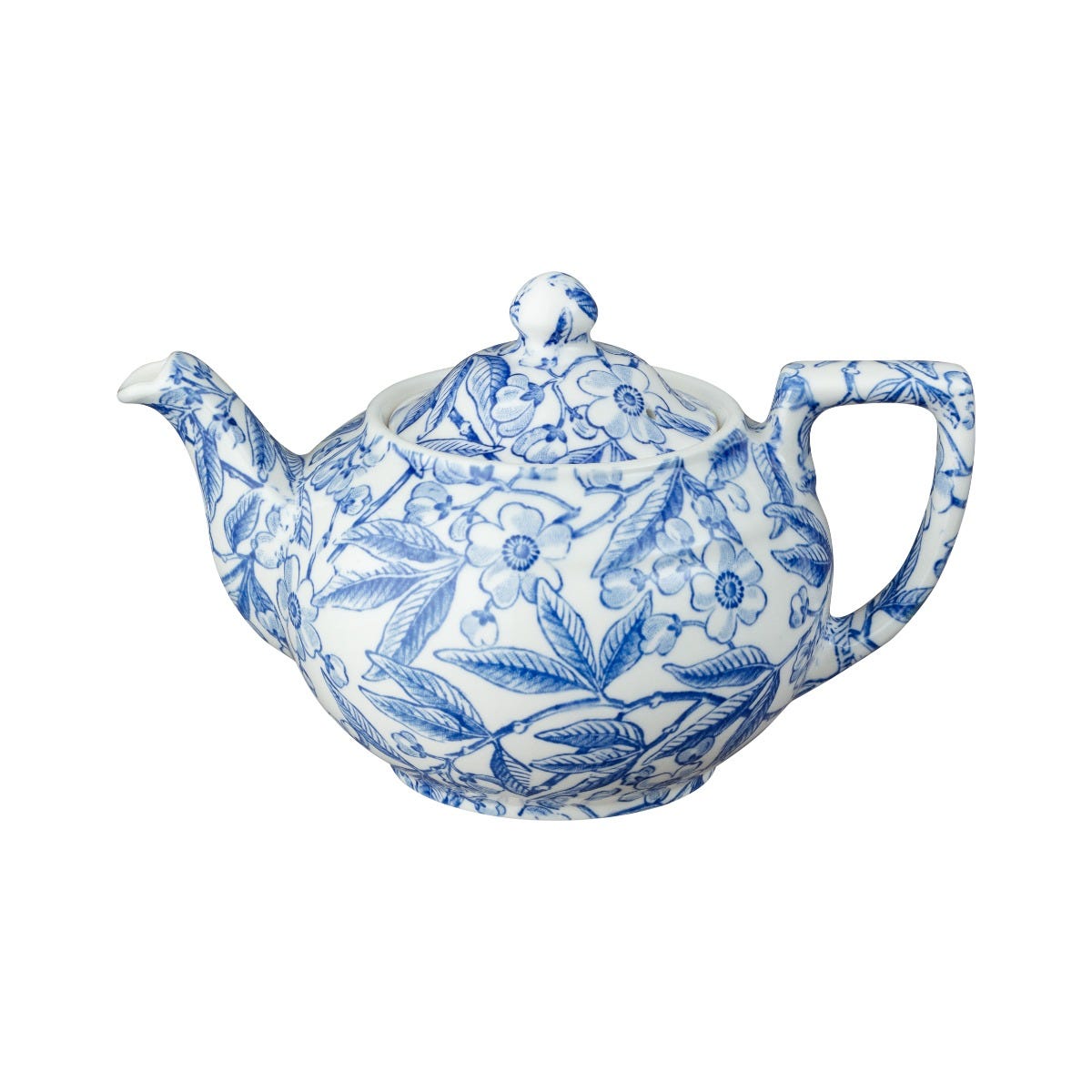 Burleigh Prunus Small Teapot Blue