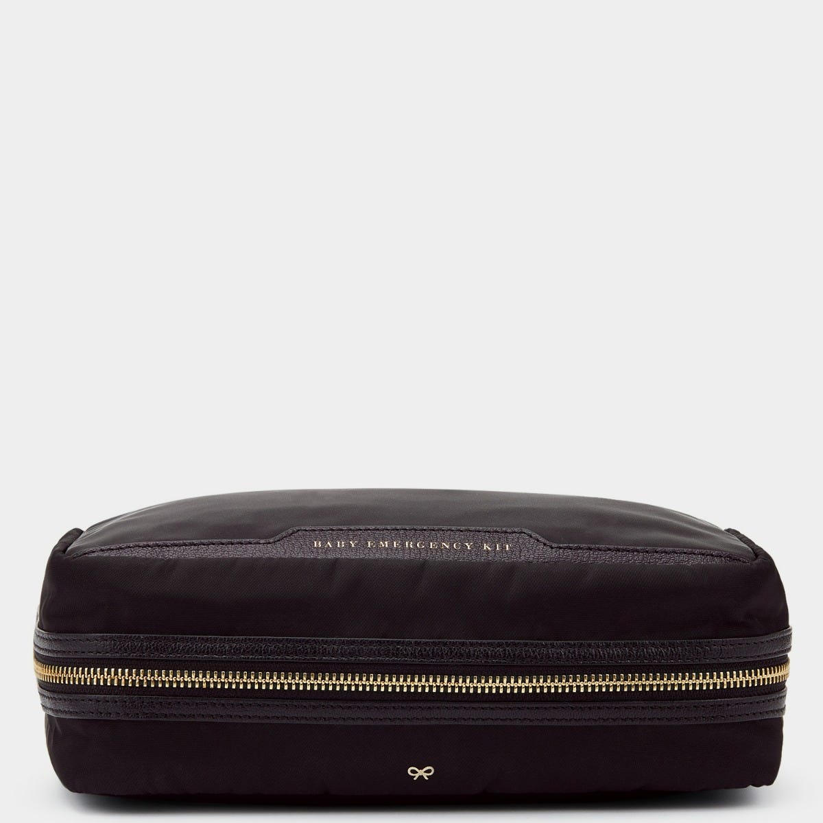 Anya Hindmarch Baby Emergency Kit in Recycled Nylon with Capra Black