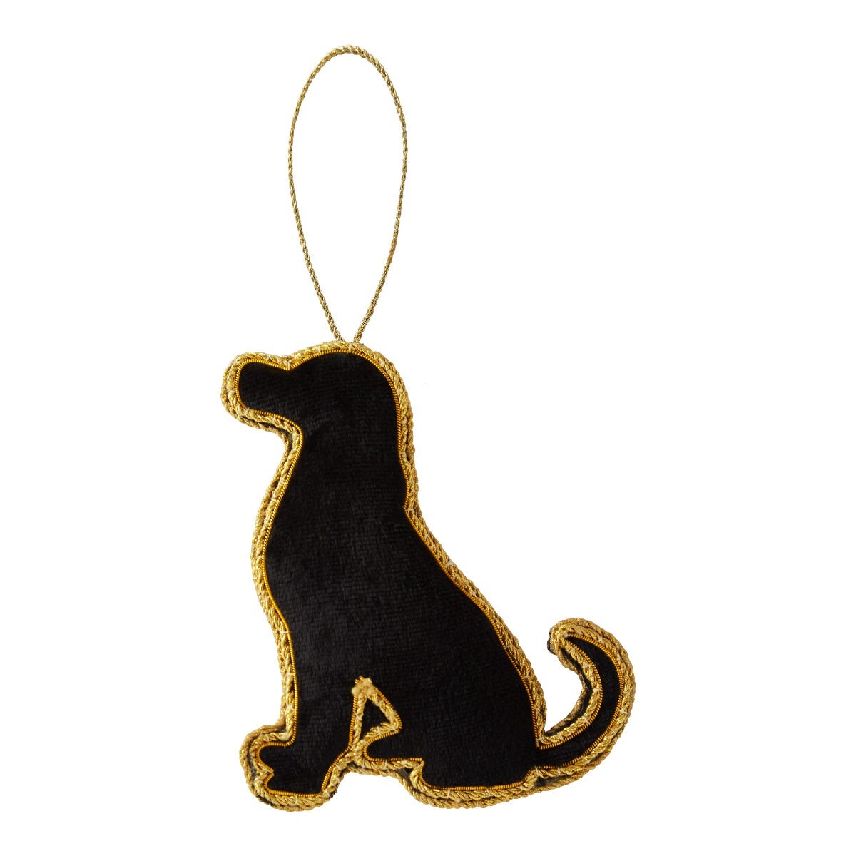 Black labrador christmas jumper top