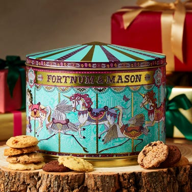 Merry Go Round Musical Biscuit Tin, 500g