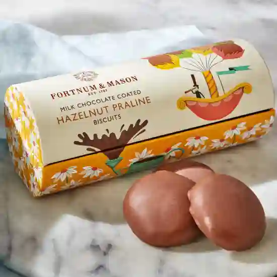 Milk Chocolate Coated Praline Biscuits, 180g product image