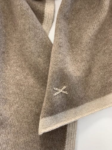 Begg x Co Cocoon Wrap, Brown