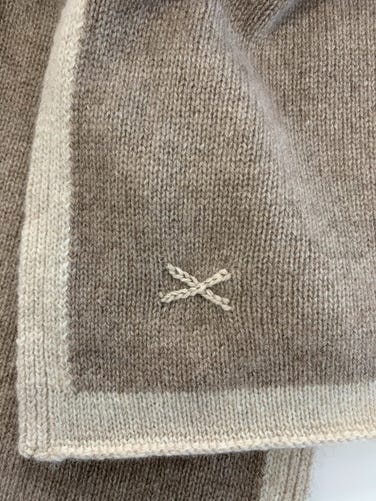 Begg x Co Cocoon Wrap, Brown