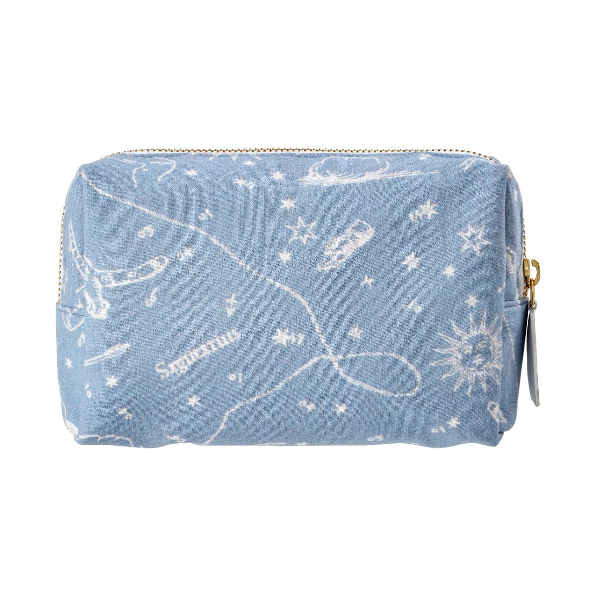 Lily and Lionel Cosmetic Bag Astrology Blue