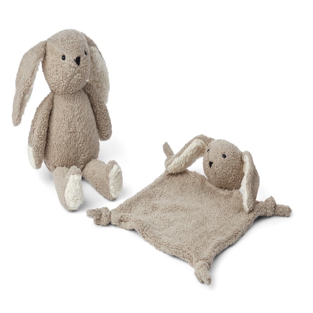 Liewood Ted Baby Gift Set Rabbit Pale Grey