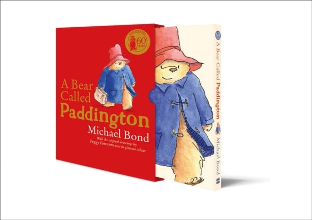 A Bear Called Paddington 60th Anniversary Gift Edition UK Store